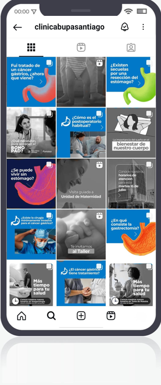 Campaña de cáncer gástrico con Johnson & Johnson