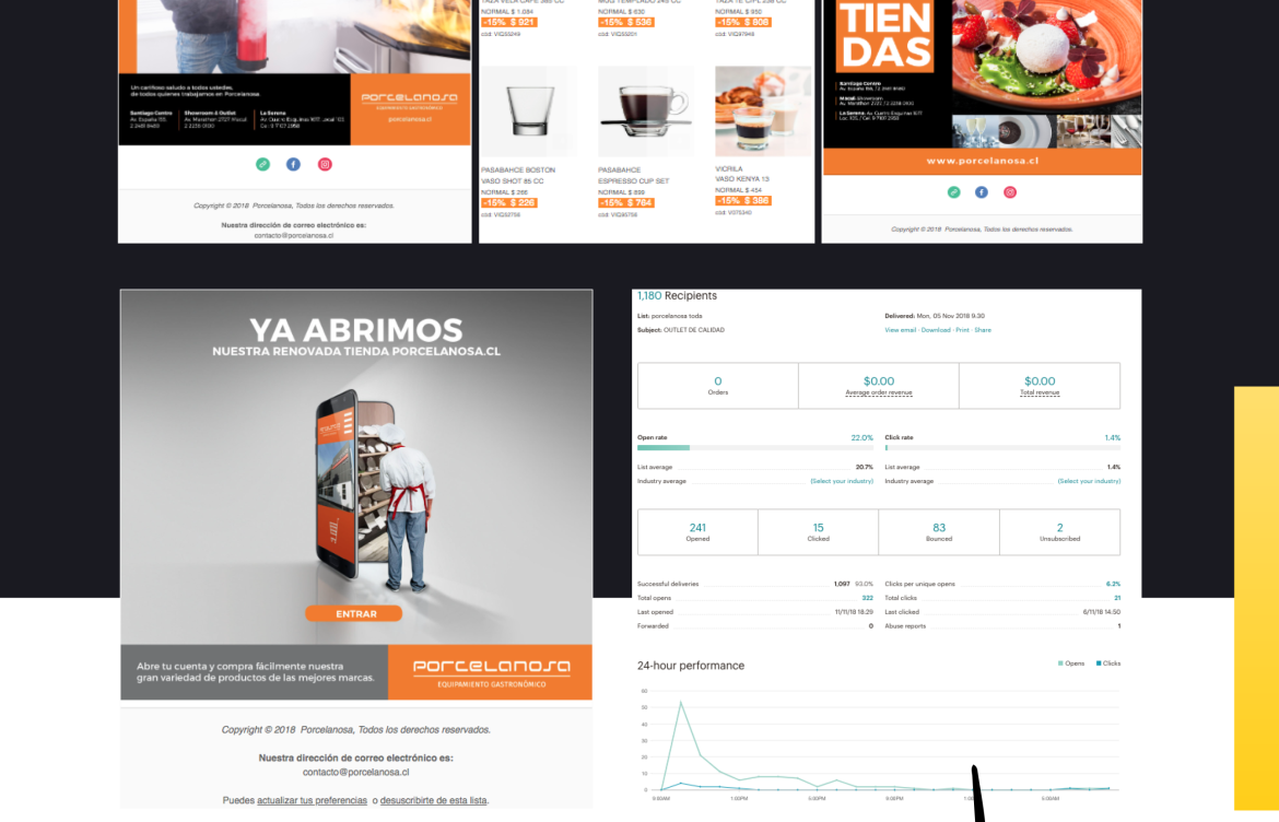 Campaña de Mailing en Agencia Pega